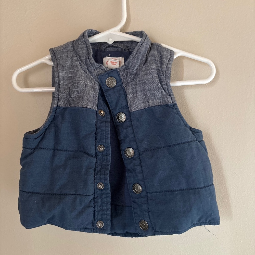 Cat & jack little boys puffer vest